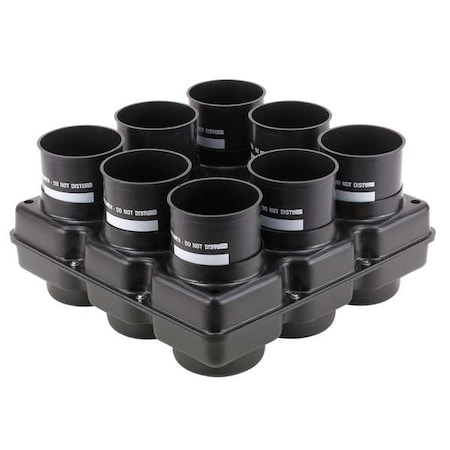 Test cylinder Transport Rack, 4 In MPN:5ZPX6