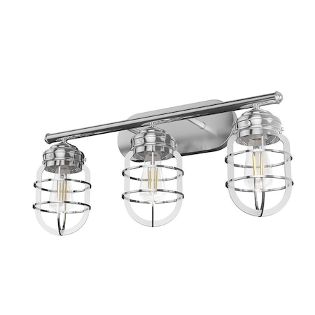 Wall Mount-Vanity, Chrome, 120 V, UL Lis MPN:19051