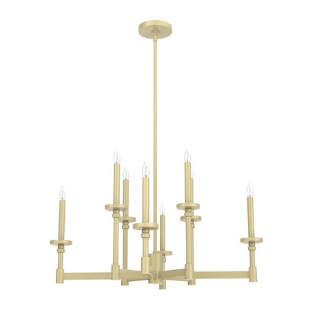 Downrod Light, Modern Brass, 120 V, UL L MPN:19053