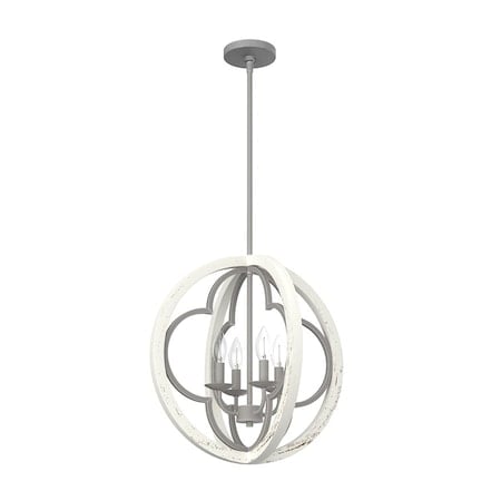 Downrod Light, Painted Concrete, 120 V, MPN:19094