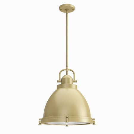 Downrod Light, Modern Brass, 120 V, UL L MPN:19102