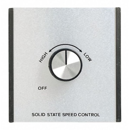 Fan Speed Rotary Wall Control, Brushed Steel MPN:22394