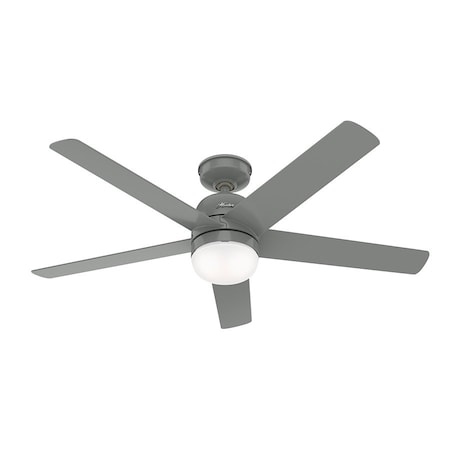Ceiling Fan, 5 Blades, 3 Speeds, 120, Quartz Grey MPN:50290