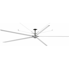 Hunter Titan 18' HVLS Ceiling Fan with 2.5'-4' Downrod 200-240V 3 Phase T18-23P-IP-SM