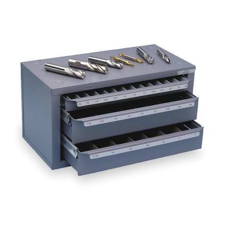 End Mill Dispenser, Original, Holds 1/8-1 MPN:13350
