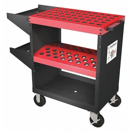 CNC Tool Cart, No 4 MT/R8 Collets MPN:13965