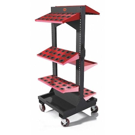 CNC Tool Cart Tree, Tall, CAT30 MPN:55330