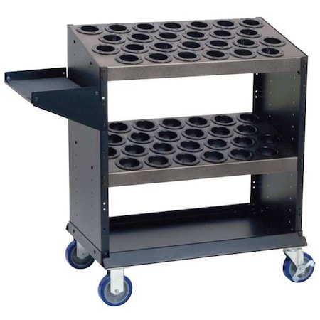 SuperScoot Rolling Cabinet, Gold, Steel, 17-1/2 in W x 45-1/4 in D x 40 in H MPN:23970