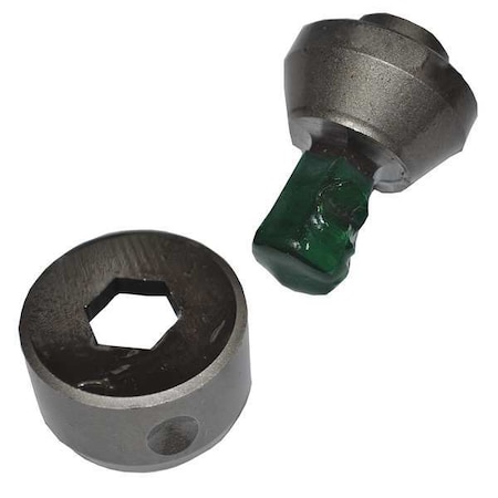 Punch/Die Set, Hex, Hydraulic, 11/16 In MPN:SHD-1116 HEX