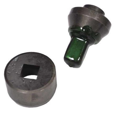 Punch/Die Set, Square, Hydraulic, 1/2 In MPN:SHD-12SQ