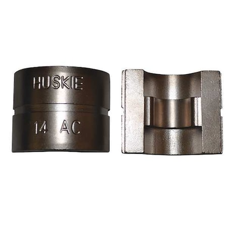 Compression Die, Blue, Wire Rope, 1/4 In MPN:14AC