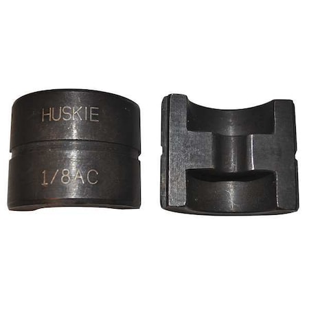 Compression Die, Blue, Wire Rope, 1/8 In MPN:18AC