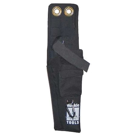 Tool Pouch, Tool Holster, Black, Nylon, 2 Pockets MPN:EZ-HLSTR