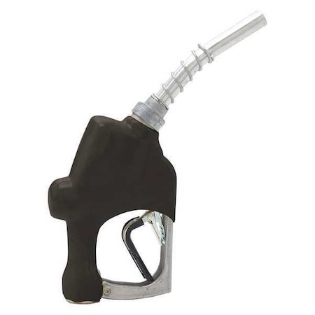 FuelNozzle, Black, 1in, NPT, 7inAlumSpout MPN:026810N-04