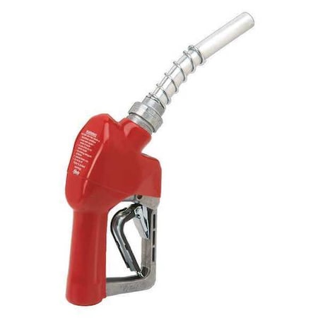 FuelNozzle, Red, 3/4in, NPT, 7inAlumSpout MPN:159404N-02