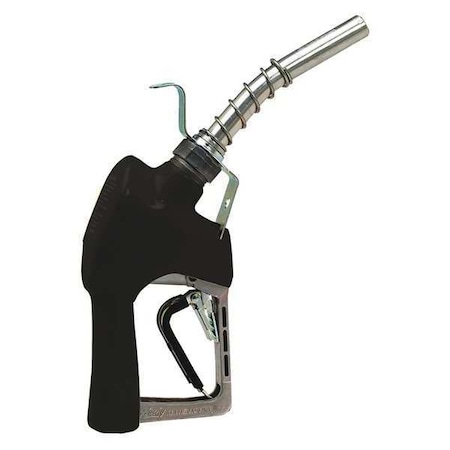 FuelNozzle, Black, 3/4in, NPT, 7inAlumSpout MPN:337004N-04