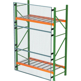Husky Rack & Wire™ Pallet Rack Guard Back Panel with Offset Bracket 108