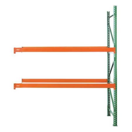 Teardrop, 10 ft H, 111 in W, 36 in D, Green/Orange MPN:183612043108A