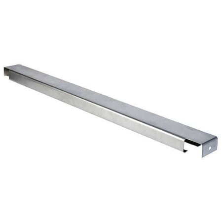 Cross Bar, Teardrop, 1 5/8 in H, 3 in W, 42 in D, Gray MPN:A1042G