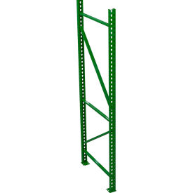Husky Rack & Wire Pallet Rack Teardrop Upright Frame - 48