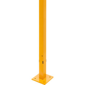 Husky Rack & Wire Velox Machine Guard Panel 8'H Swing Door Post Safety Yellow XG5508D