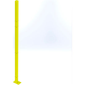 Husky Rack & Wire Velox Machine Guard Sliding Door Post 8' H Safety Yellow XG5508T