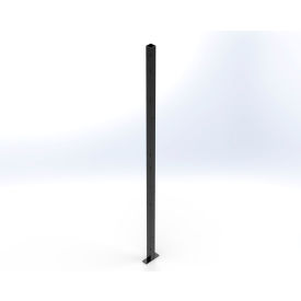 Husky Rack & Wire™ Welded Wire Security Partition Line Post 8'H Black V5508