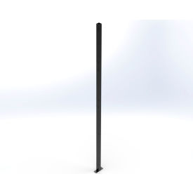 Husky Rack & Wire™ Welded Wire Security Partition Line Post 10'H Black V5510