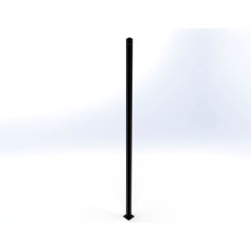 Husky Rack & Wire™ Welded Wire Security Partition Corner Post 10'H Black V5610