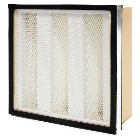 Air Filter, 4 in D, 24 in H, 24 in W, Pleated MPN:590427701