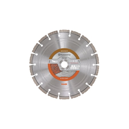 Tacti-Cut S35S BAT Diamond Blade, 10in, Wet/Dry MPN:536588403
