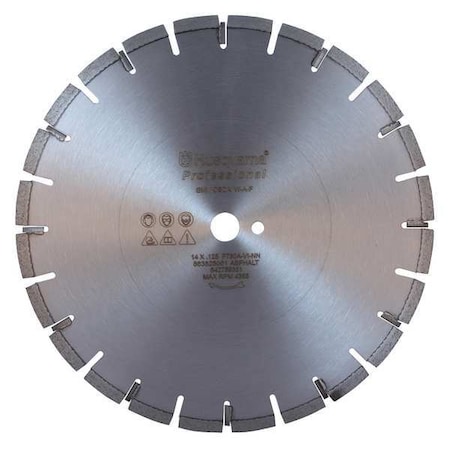 Diamond Saw Blade, Masonry, 14 in. Dia. MPN:F780A-14