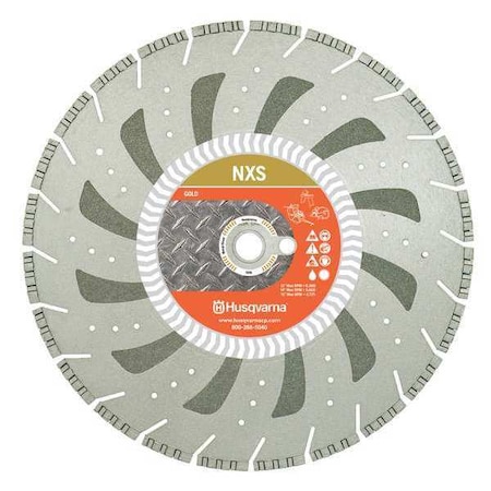 Diamond Saw Blade, Wet/Dry Cutting Type MPN:NXS-16