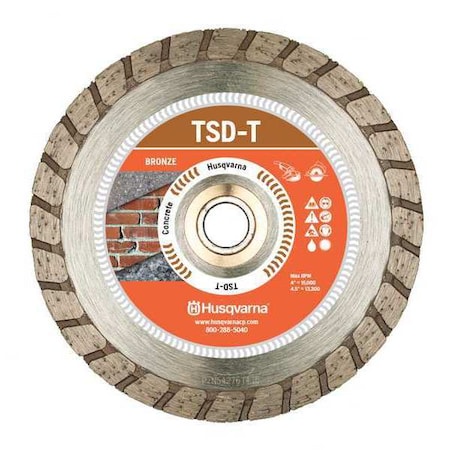 Diamond Saw Blade, Wet/Dry Cutting Type MPN:TACTI-CUT T 10