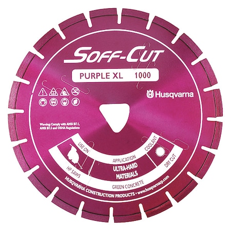 Diamond Saw Blade, Masonry, 6 in. Dia. MPN:XL6-1000