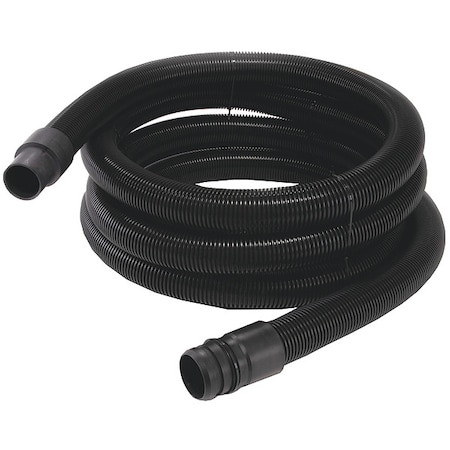 Vacuum Hose, 10 ft L, Black, Plastic MPN:590427901