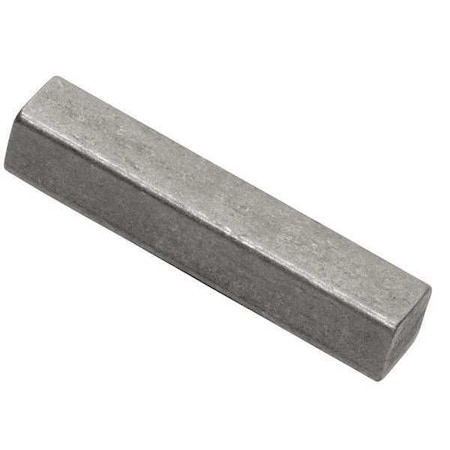 Oversized Machine Key, Carbon Steel, Plain, 2 in L, 1/4 in Sq MPN:6002500250-2000