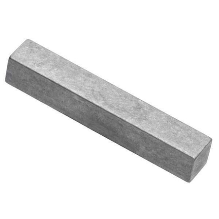 Undersized Machine Key, Square End, Stainless Steel, Plain, 1-1/8 in L, 3/16 in Sq MPN:8001870187-1125