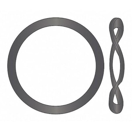 Wave Washer, Steel, Plain Finish MPN:WW3M-0030