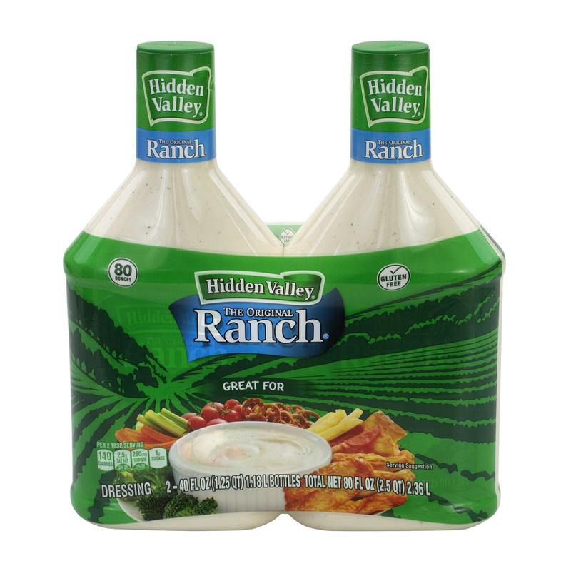 Hidden Valley Original Ranch Dressing, 40 Oz, Pack Of 2 MPN:00311
