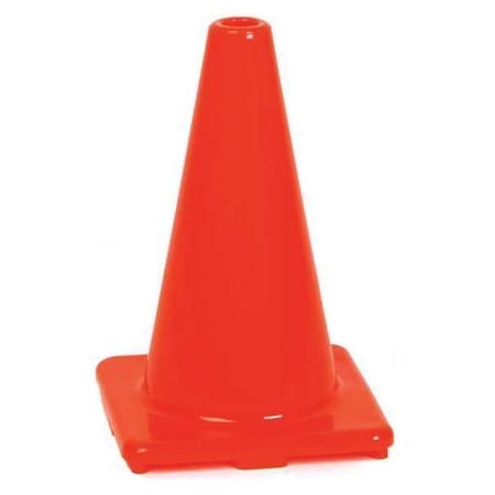 Safety Cone, PVC, 12 in Height, 6 PK MPN:SC-12