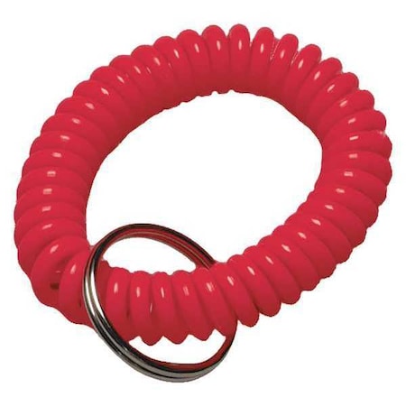 Wrist Coiled Key Ring, Split Ring, Package Quantity 50, 50 PK MPN:KT154