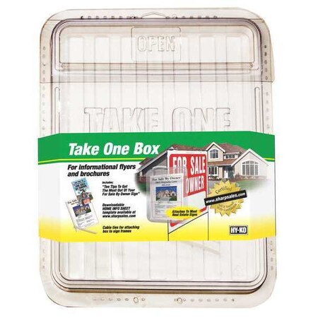 Brochure Holder, Gray, 15