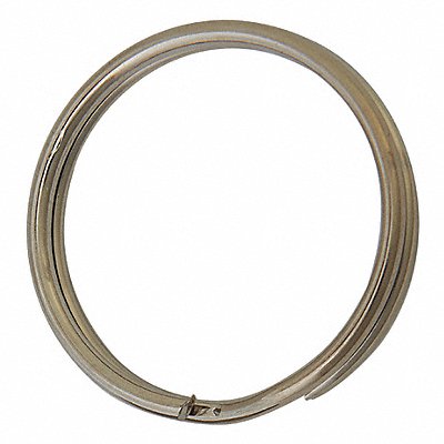 Split Key Ring 1-1/2 in Tempered Steel MPN:KB109
