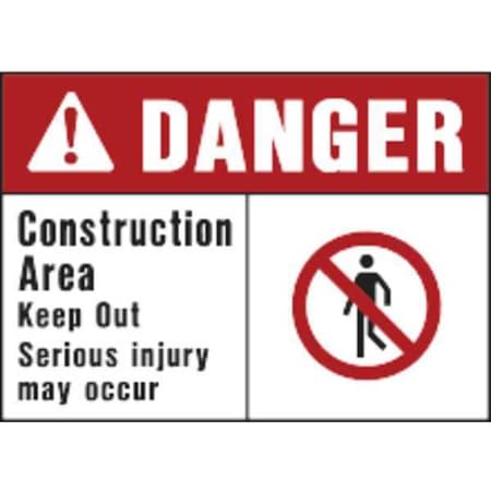 Sign, Danger Constructed Area, PK5 MPN:5201