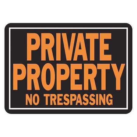 No Trespass Sign, 10