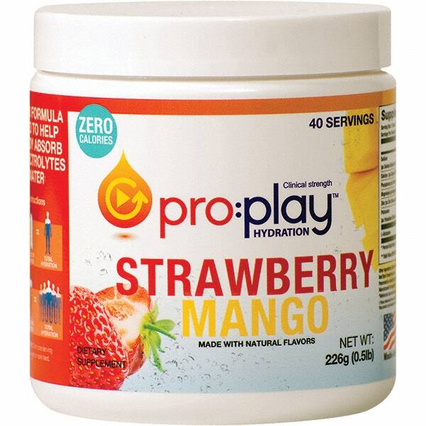 Activity Drink: 226 g, Canister, Sugar-Free Strawberry Mango, Powder, Yields 5 gal MPN:31135