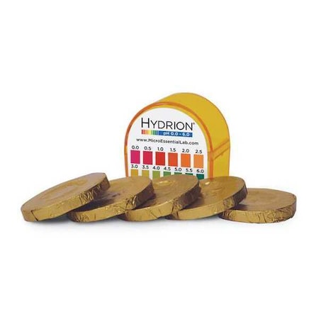 pH Paper Standard Kit Refill, pH 0-6, PK5 MPN:3VDT7