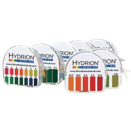 pH Paper Midget Dispenser Kit, pH 0-14 MPN:3VDZ4