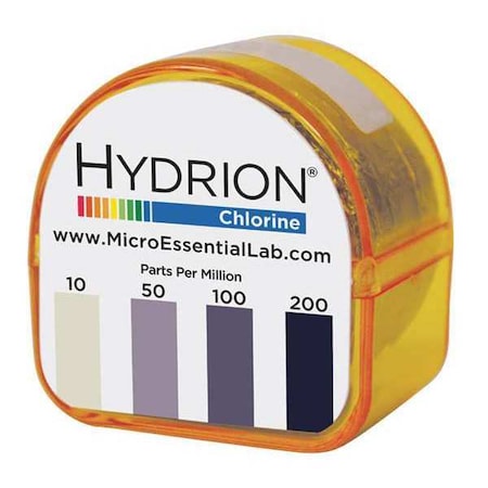 Test Paper Refill, CL2, 10-200 ppm, PK10 MPN:CMR-245
